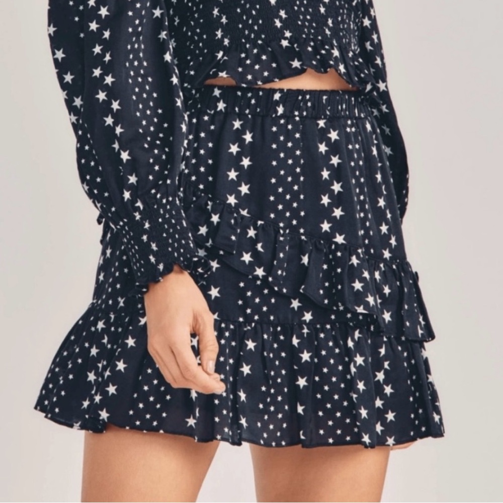 Starry Night Black Skirt